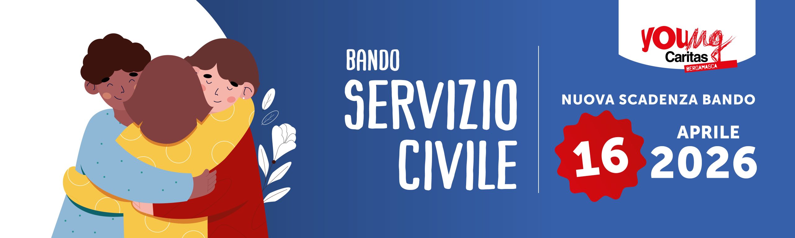 PROROGA SCADENZA BANDO SERVIZIO CIVILE UNIVERSALE