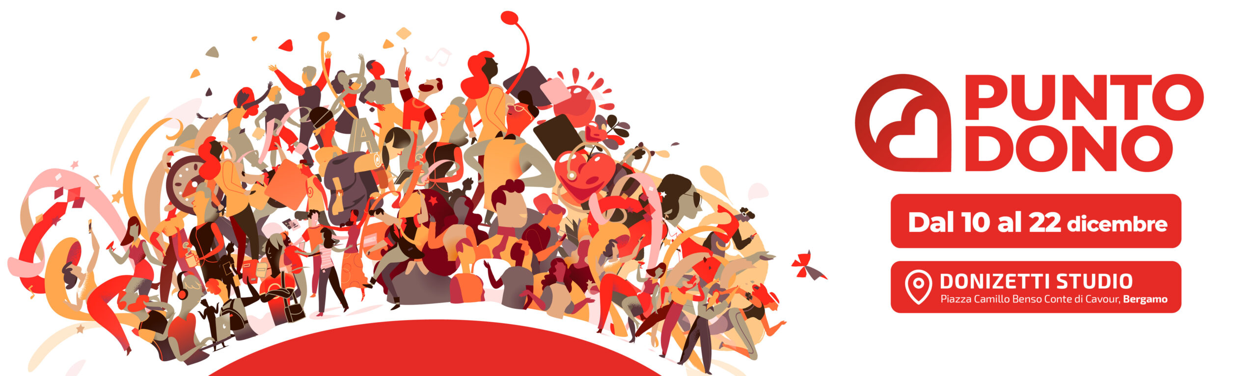 TORNA IL PUNTO DONO A BERGAMO