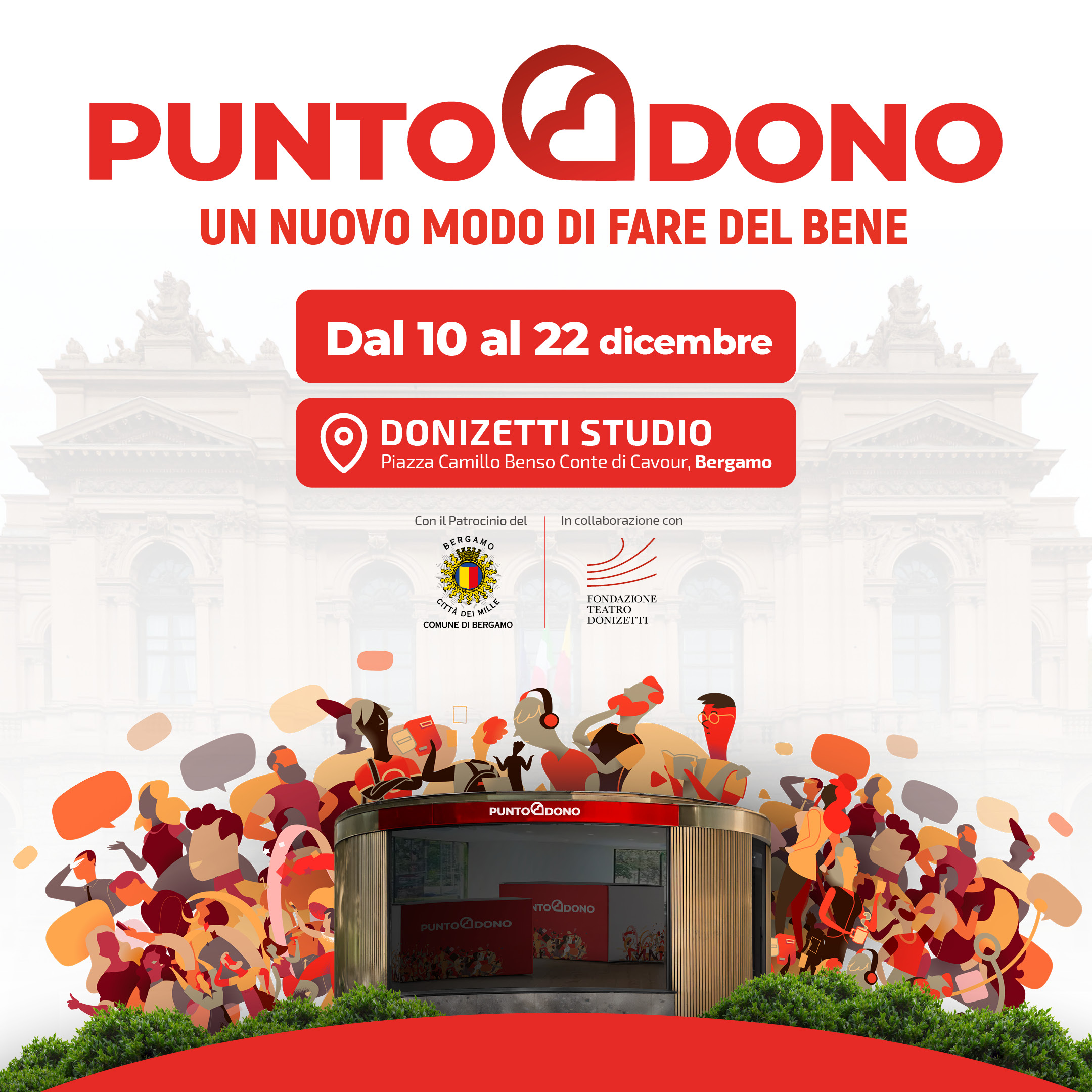 TORNA IL PUNTO DONO A BERGAMO