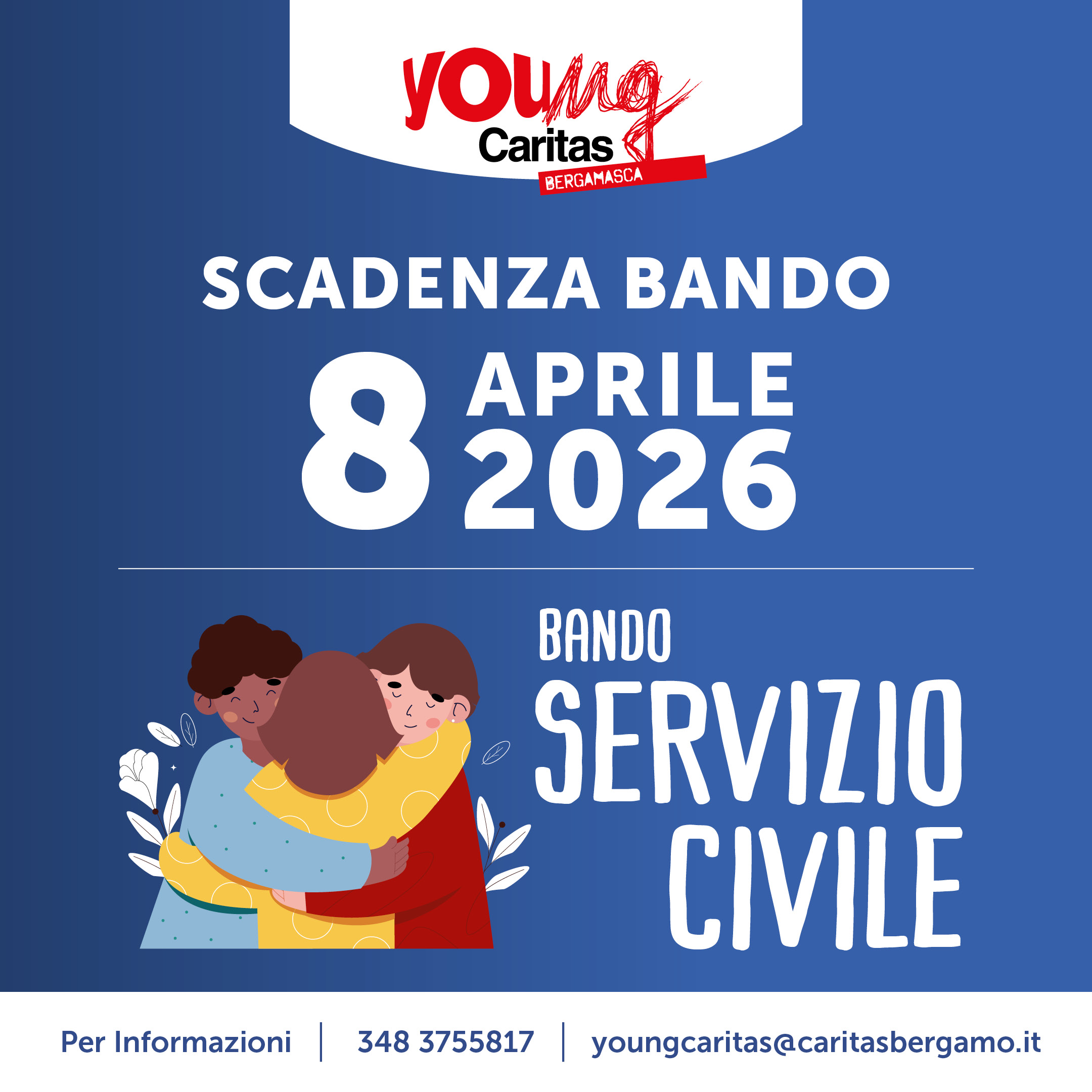 APERTO IL BANDO PER IL SERVIZIO CIVILE UNIVERSALE